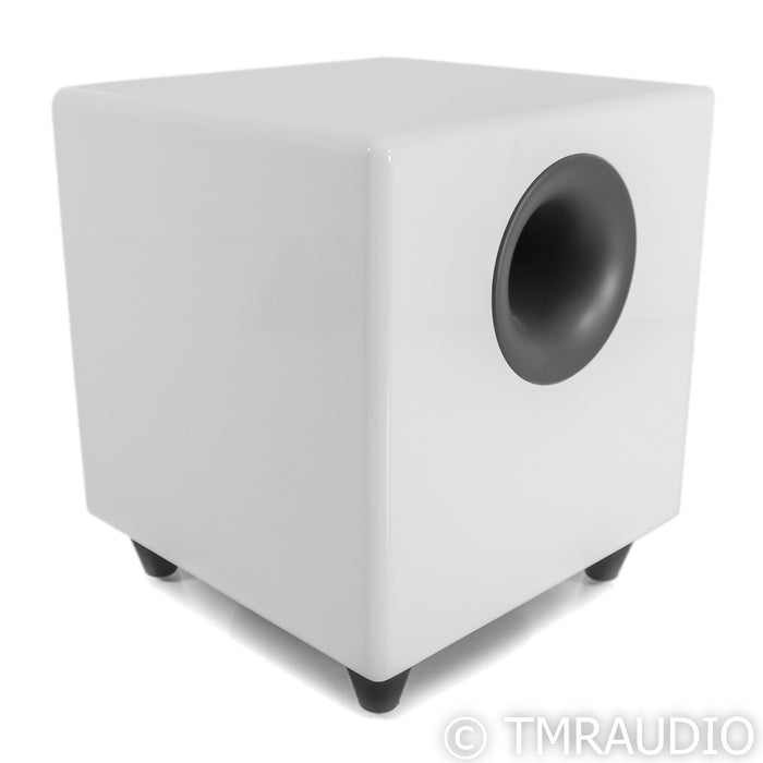 Audio Engine A5+ Powered Bookshelf Speakers; Pair; White Pair with S8 Subwoofer