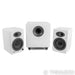 Audio Engine A5+ Powered Bookshelf Speakers; Pair; White Pair with S8 Subwoofer
