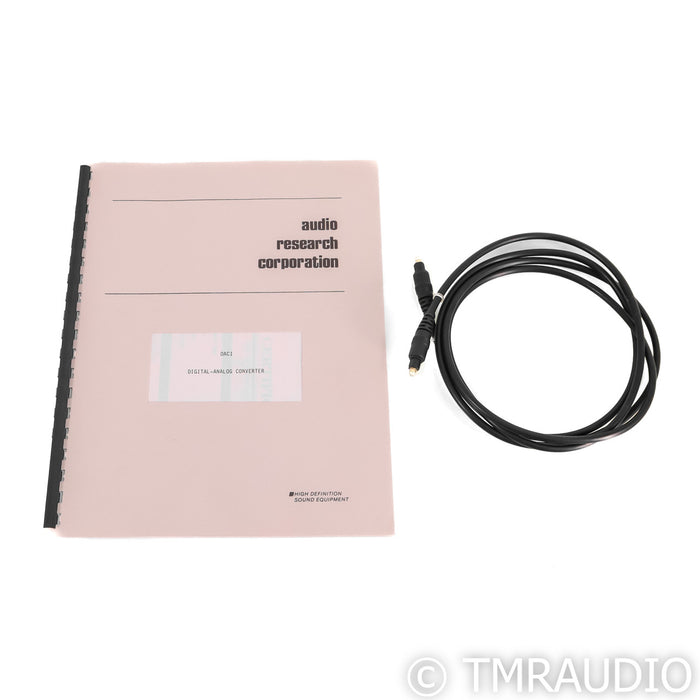 Audio Research DAC1-20 DAC; D/A Converter