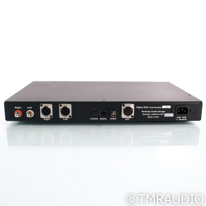 Berkeley Audio Design Alpha DAC Series 2; D/A Converter