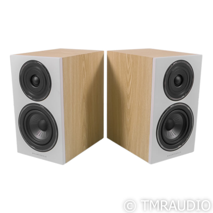 Wharfedale Diamond 12.1 Bookshelf Speakers; Light Oak Pair