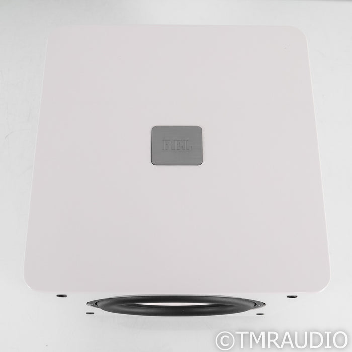 REL Acoustics REL T/9x 10" Powered Subwoofer; High Gloss White (Open Box)