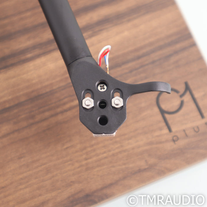 Rega Planar 1 Plus Belt Drive Turntable; Walnut; Carbon MM Cartridge (Open Box)