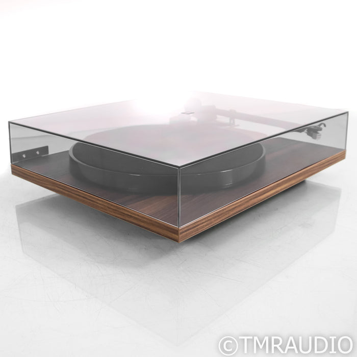 Rega Planar 1 Plus Belt Drive Turntable; Walnut; Carbon MM Cartridge (Open Box)