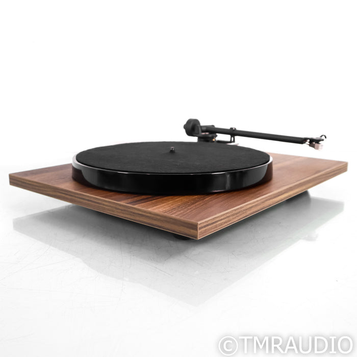 Rega Planar 1 Plus Belt Drive Turntable; Walnut; Carbon MM Cartridge (Open Box)