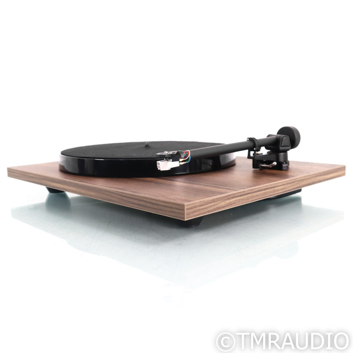 Rega Planar 1 Plus Belt Drive Turntable; Walnut; Carbon MM Cartridge (Open Box)