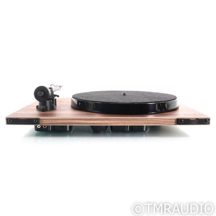 Rega Planar 1 Plus Belt Drive Turntable; Walnut; Carbon MM Cartridge (Open Box)