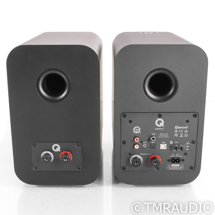 Q Acoustics M20 HD Wireless Powered Bookshelf Speakers; Black Pair (Open Box)
