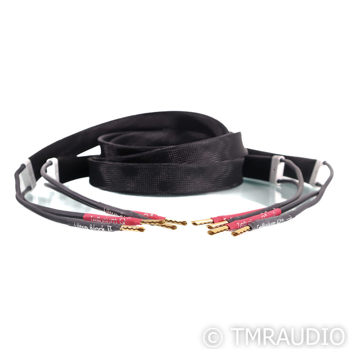 Tellurium Q Ultra Black II Speaker Cables; 2.5m Pair