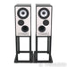 Mission 700 Bookshelf speakers; Black Oak Pair w/ Stands