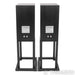 Mission 700 Bookshelf speakers; Black Oak Pair w/ Stands
