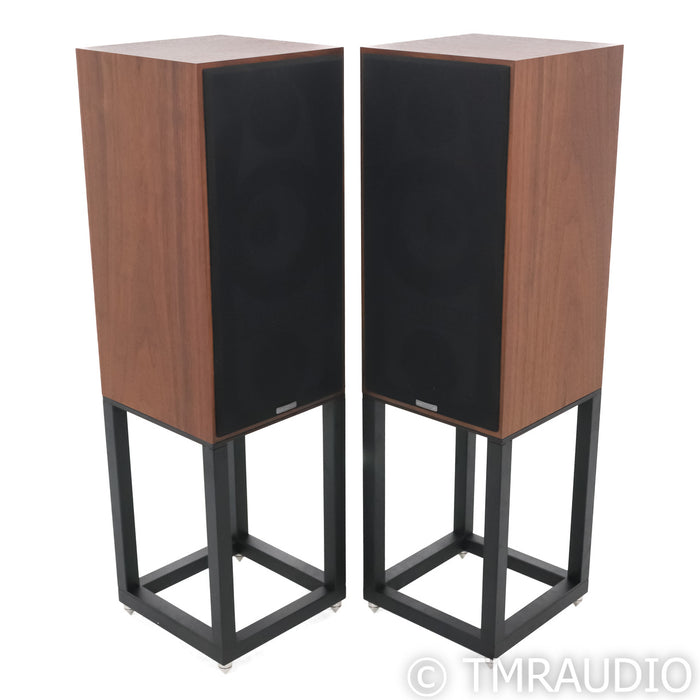 Mission 770 Bookshelf Speakers / Monitors; Walnut Pair with Stands (Open Box)