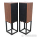 Mission 770 Bookshelf Speakers / Monitors; Walnut Pair with Stands (Open Box)