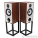 Mission 770 Bookshelf Speakers / Monitors; Walnut Pair with Stands (Open Box)