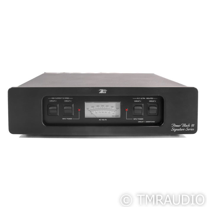 Tice Audio Power Block IIIA Signature AC Line Conditioner