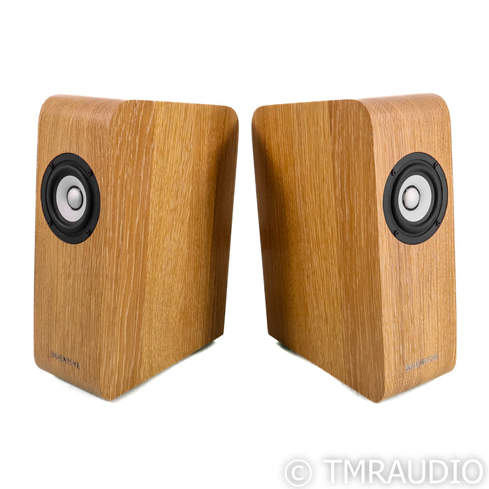 Boenicke W5 SE Bookshelf Speakers; Oak Pair