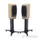 Dynaudio Confidence 20 Bookshelf Speakers; Blonde Wood Pair w/ Stands