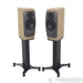 Dynaudio Confidence 20 Bookshelf Speakers; Blonde Wood Pair w/ Stands