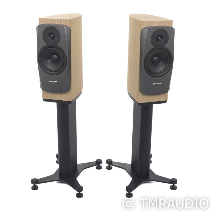 Dynaudio Confidence 20 Bookshelf Speakers; Blonde Wood Pair w/ Stands