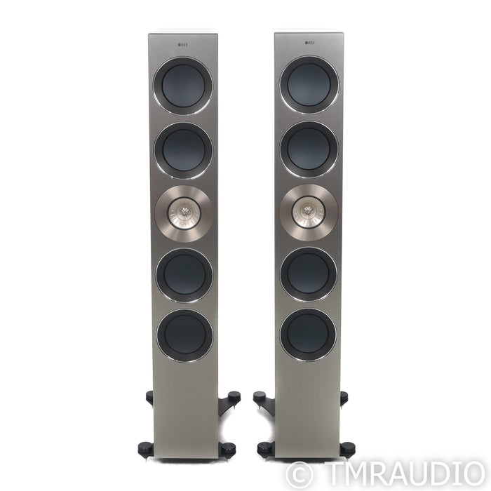 KEF Reference 5 Floorstanding Speakers; Luxury Gloss Rosewood Pair