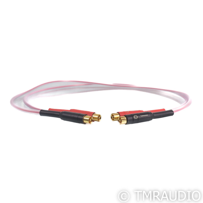 Townshend F1 Fractal RCA Cables; 1m Pair