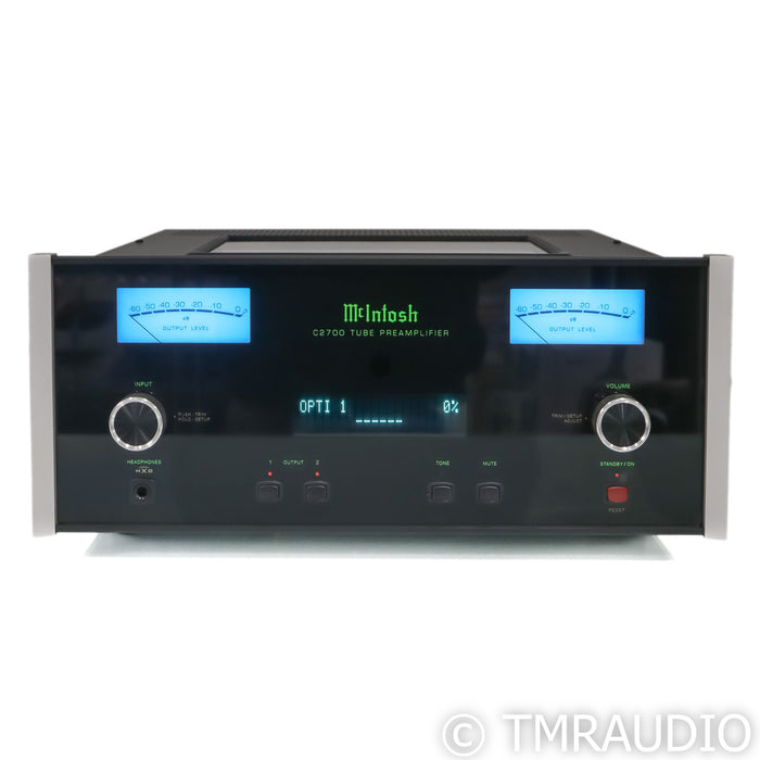 McIntosh C2700 Stereo Tube Preamplifier; MM & MC Phono