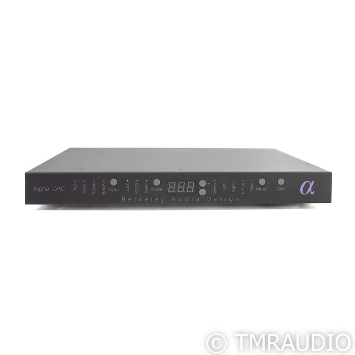 Berkeley Audio Design Alpha DAC Series 2; D/A Converter; MQA