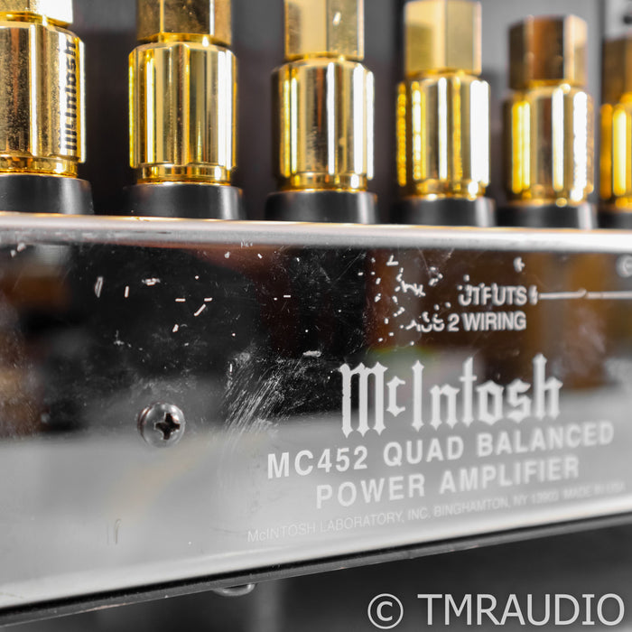 McIntosh MC452 Stereo Power Amplifier