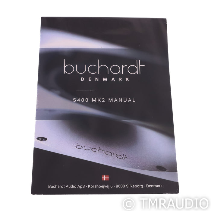 Buchardt Audio S400 MKII Bookshelf Speakers; Rosewood Pair