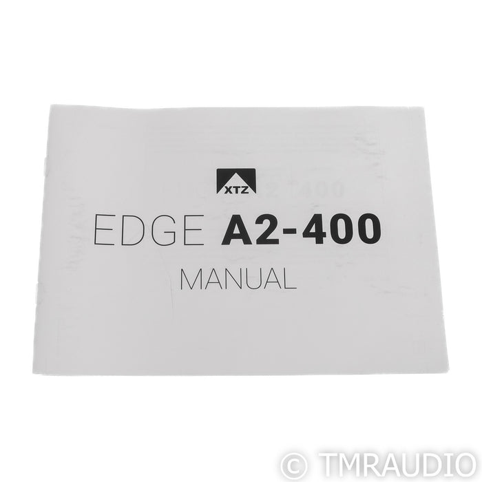 XTZ Edge A2-400 Stereo Power Amplifier