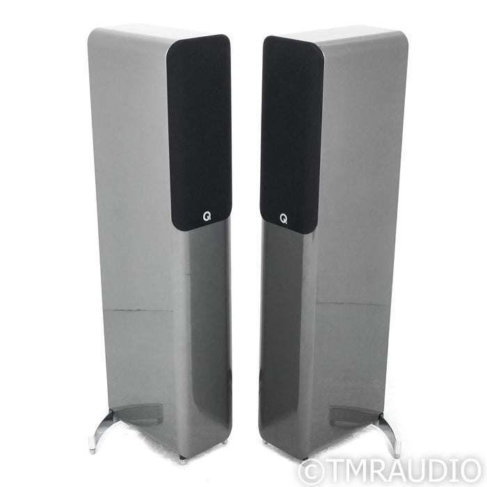 Q Acoustics Concept 50 Floorstanding Speakers; Silver Pair