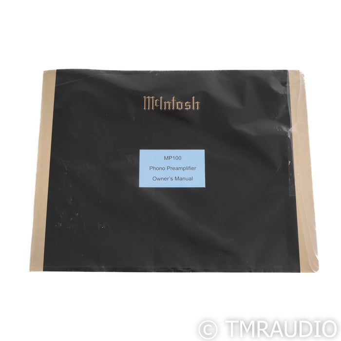 McIntosh MP100 MM & MC Phono Preamplifier