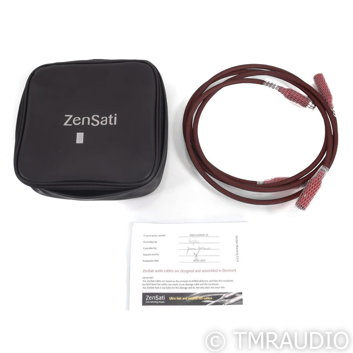 ZenSati Zorro XLR Cables; 1.5m Pair Balanced Interconnects