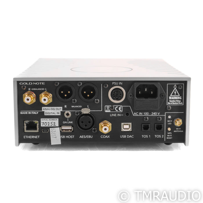 Gold Note DS-10 PLUS Streaming DAC; D/A Converter