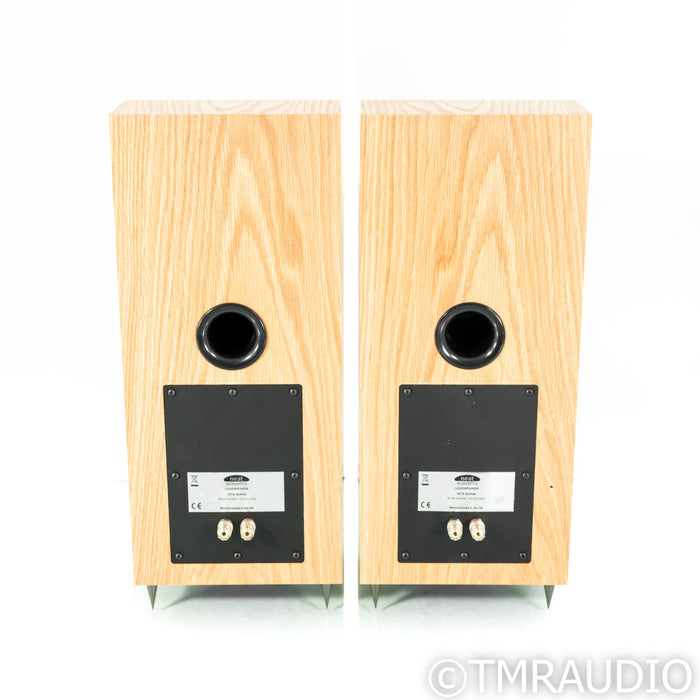 Neat Acoustics Iota Alpha Floorstanding Speakers; Oak Pair