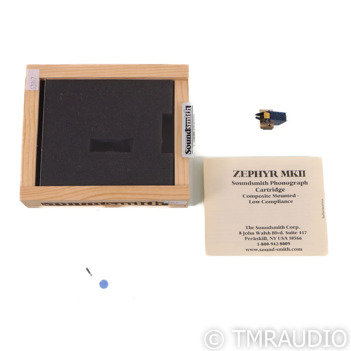 Soundsmith Zephyr MkII High Output Moving Iron Cartridge; MI