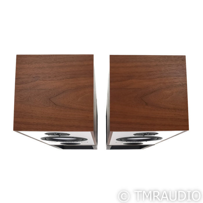 Mission 770 Bookshelf Speakers with Stands; Walnut Pair (Open Box)