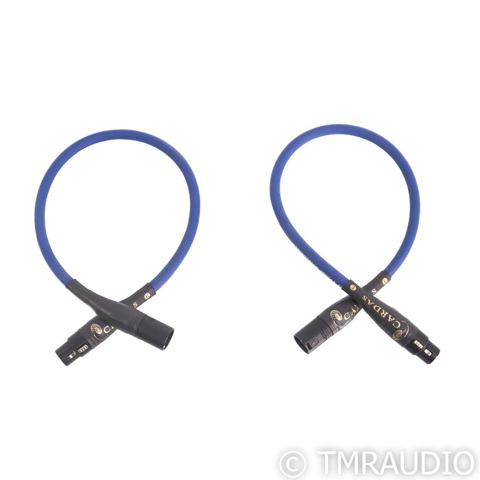 Cardas Clear Cygnus XLR Cables; 0.5m Pair Balanced Interconnects