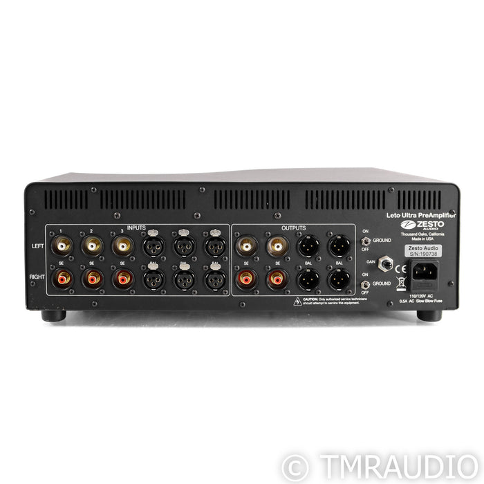 Zesto Audio Leto Ultra II Stereo Tube Preamplifier