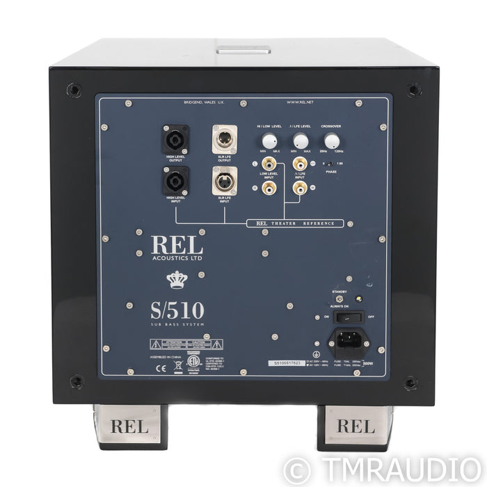 REL Acoustics S/510 10" Powered Subwoofer