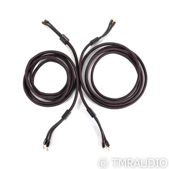 Clarus Crimson Speaker Cables; 15ft Pair