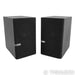 KEF Q100 Bookshelf Speakers; Black Oak Pair