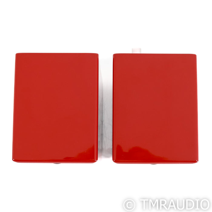 Audioengine A2+ Powered Bookshelf Speakers; Red Pair