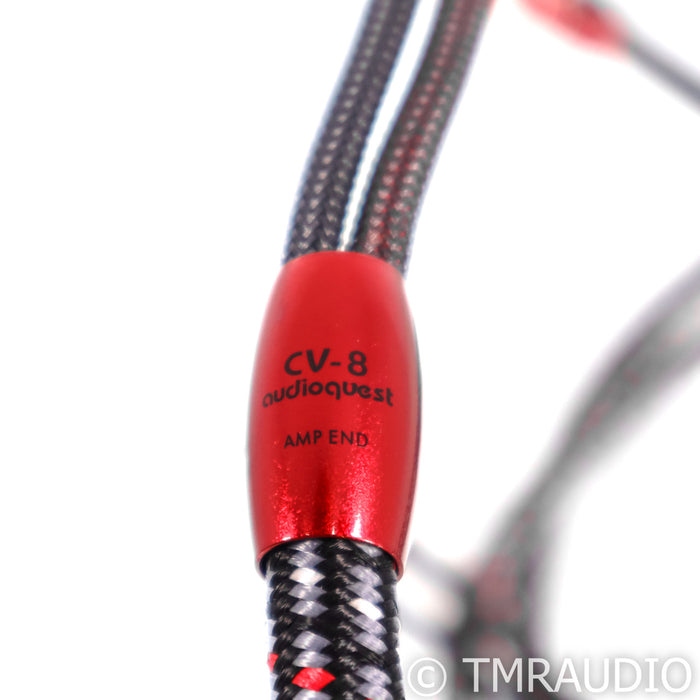 AudioQuest CV-8 Hyperlitz Speaker Cables; 8ft Pair