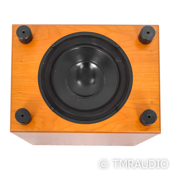 REL Strata III 10" Powered Subwoofer; Cherry