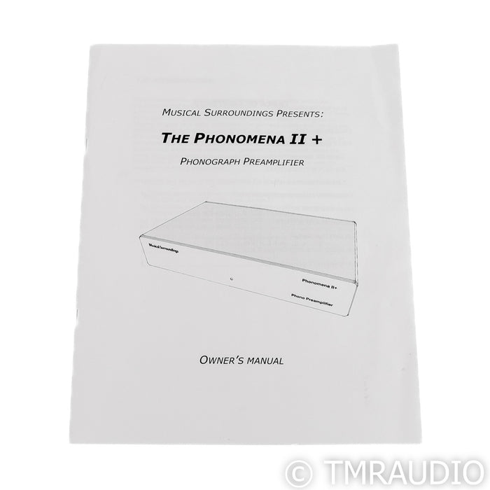 Musical Surroundings Phonomena II+ MM & MC Phono Preamplifier