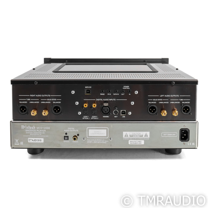 McIntosh MCD12000 Tube Hybrid CD & SACD Player