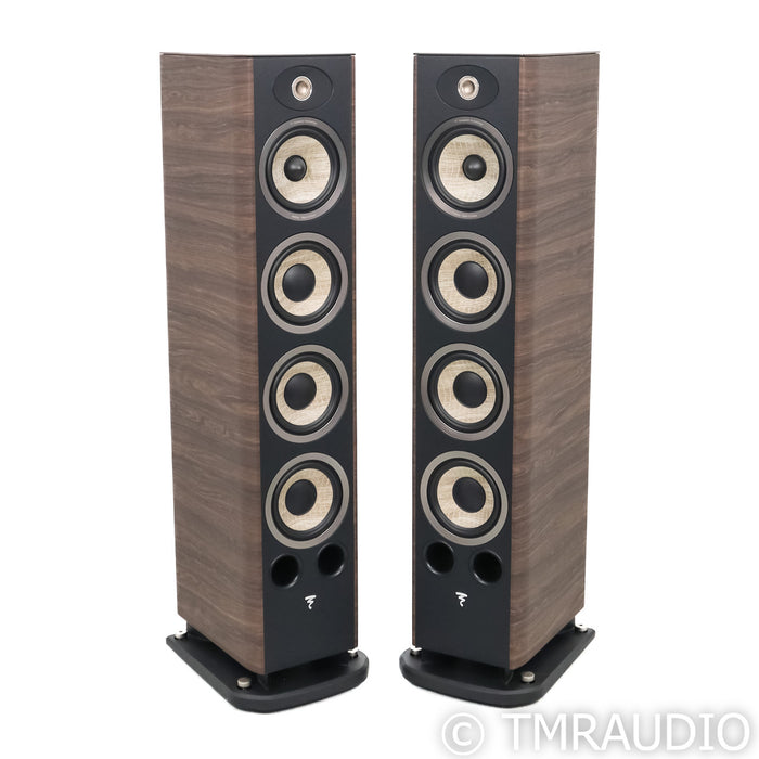 Focal Aria 936 Floorstanding Speakers; Noyer Vinyl Pair (Used)