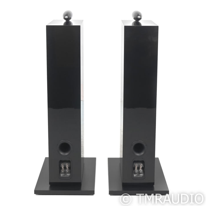 B&W 702 S2 Floorstanding Speakers; Black Pair