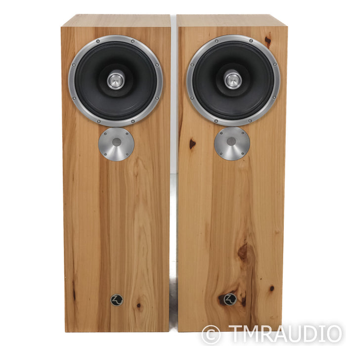 Zu Omen Dirty Weekend MkII Floorstanding Speakers; Hickory Pair; Jupiter Caps